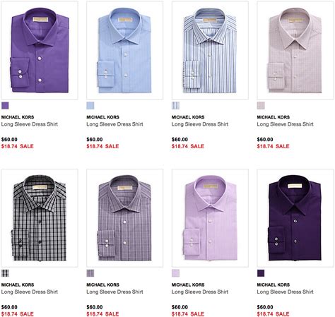 michael kors hudson's bay dress shirts couqitlam